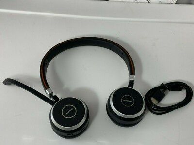 Casti Bluetooth Jabra Evolve 65 wireless + Husa + Cablu