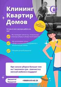 Клининг домов и квартир профессиональным оборудованием