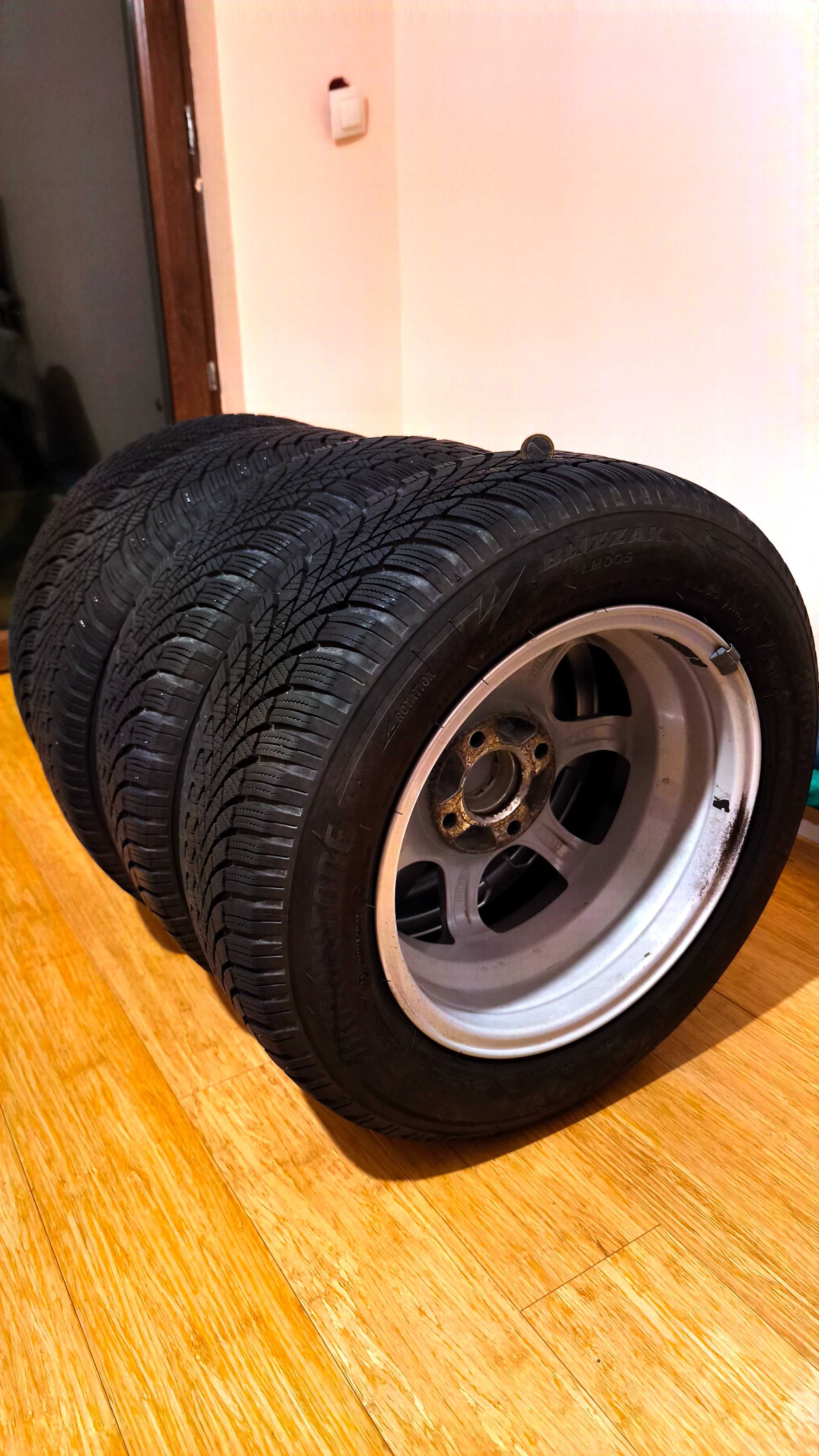 Джанти 14"ANZIO+BRIDGESTONE Blizzak 175/65/14 DOT3822 Зимни гуми