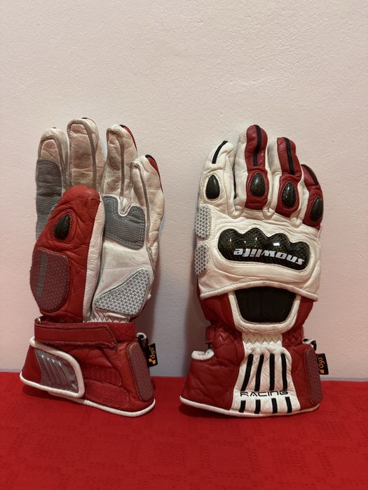 Manusi din piele- Snowlife Racing