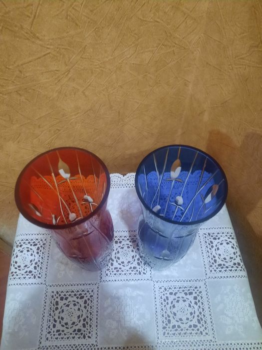 Винтажные, редкие,  парные вазы в абсолютно идеальном состоянии, колле