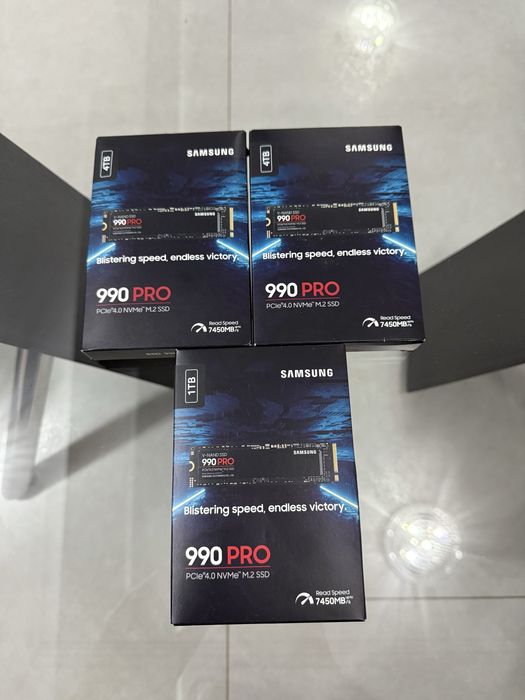 SSD Samsung 990 Pro M.2 4TB / 1TB • NOI / SIGILATE •