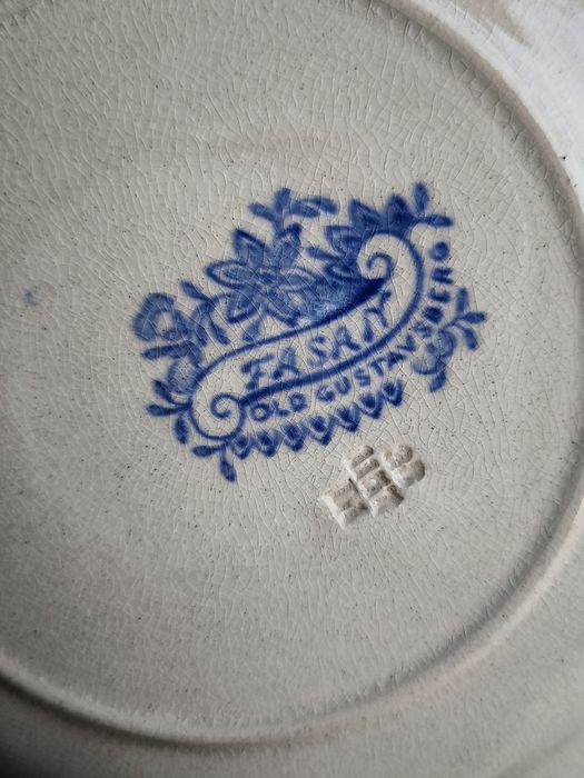 Антикварни чинии  Gustavsberg „Fasan“,