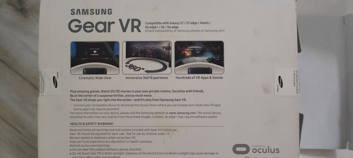 Ochelari VR Samsung Gear Vr