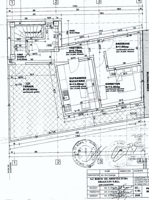 Clădire P+2+M 362mp Sectorul 2 Str Badea Cartan