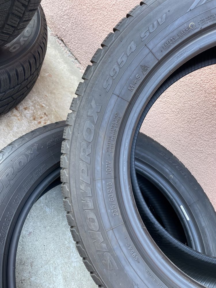 4бр.Зимни гуми TOYO SNOWPROX S954 SUV/235/60/R18/dot1618
