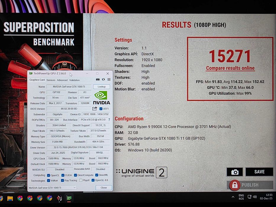 Placa video GIGABYTE AORUS GeForce GTX 1080 Ti 11GB DDR5X 352-bit