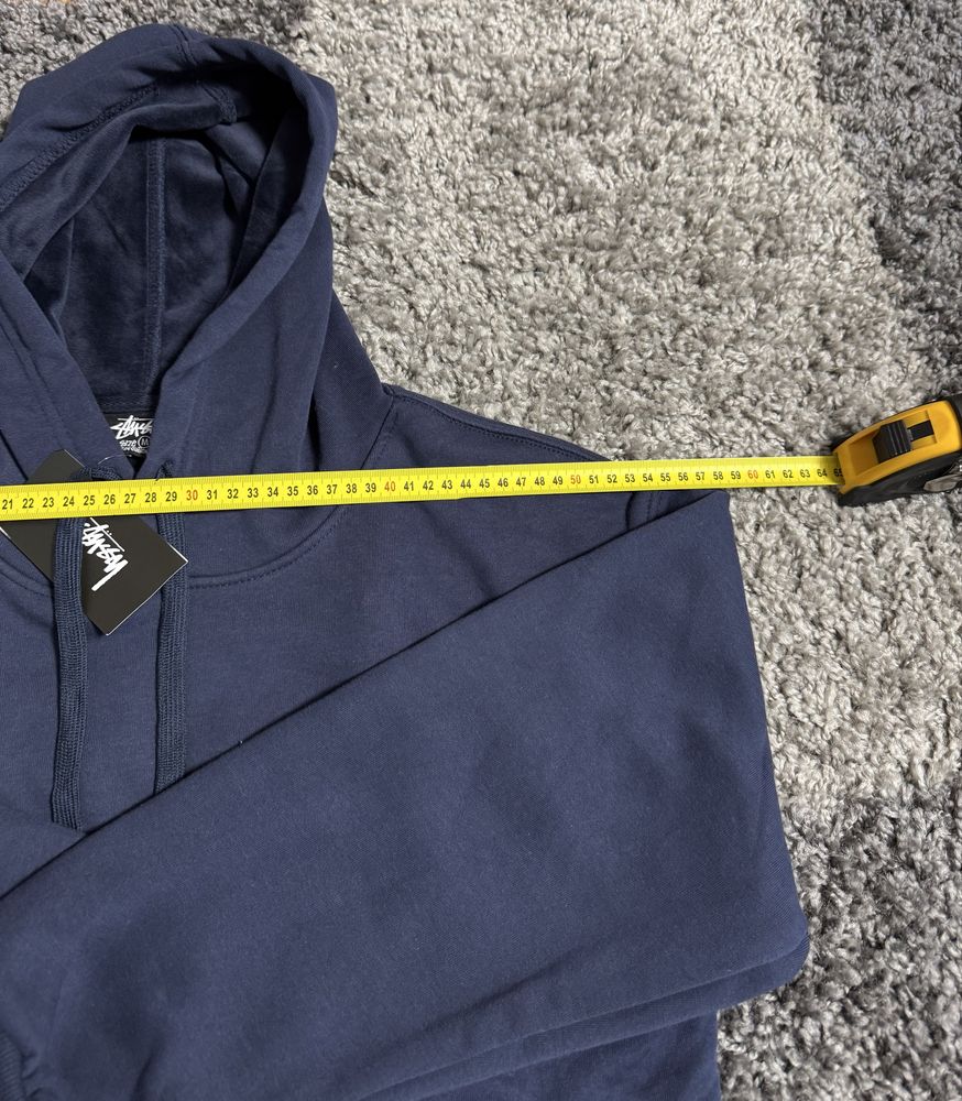 Stussy blue hoodie
