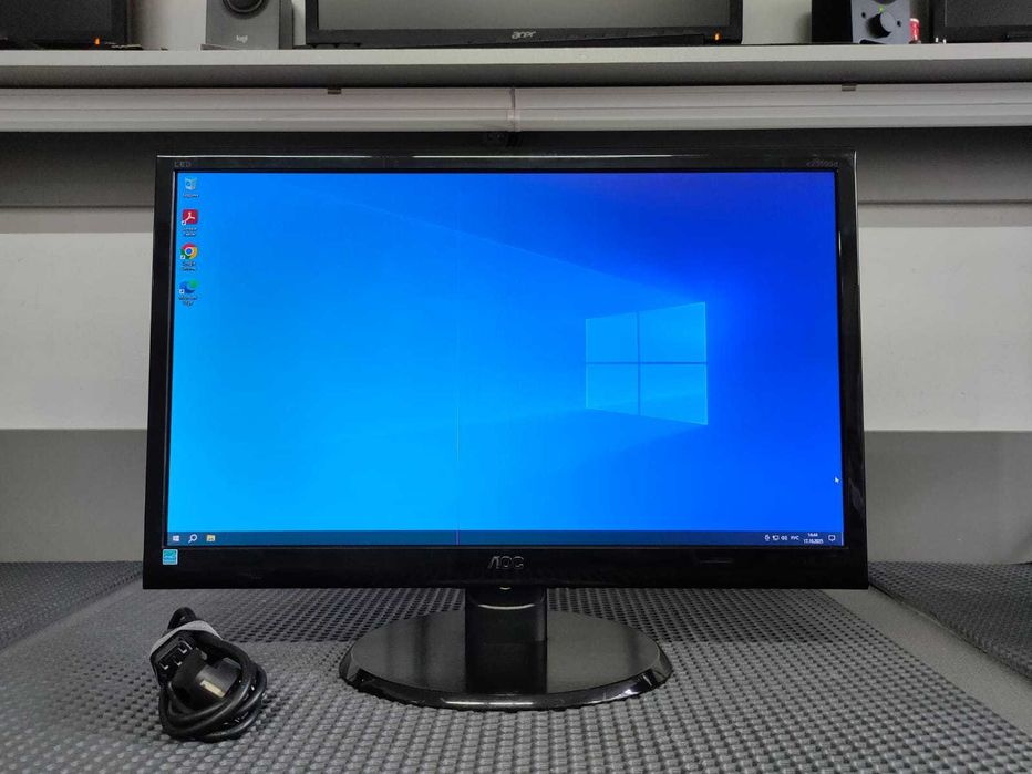 Офисный монитор 23" - AOC E2350SD (Full HD, VGA/ DVI)