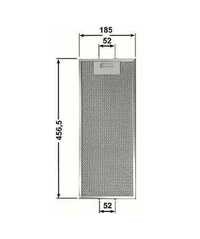 Filtru aluminiu hota incorporabila Samsung NK24M1030IB/UR