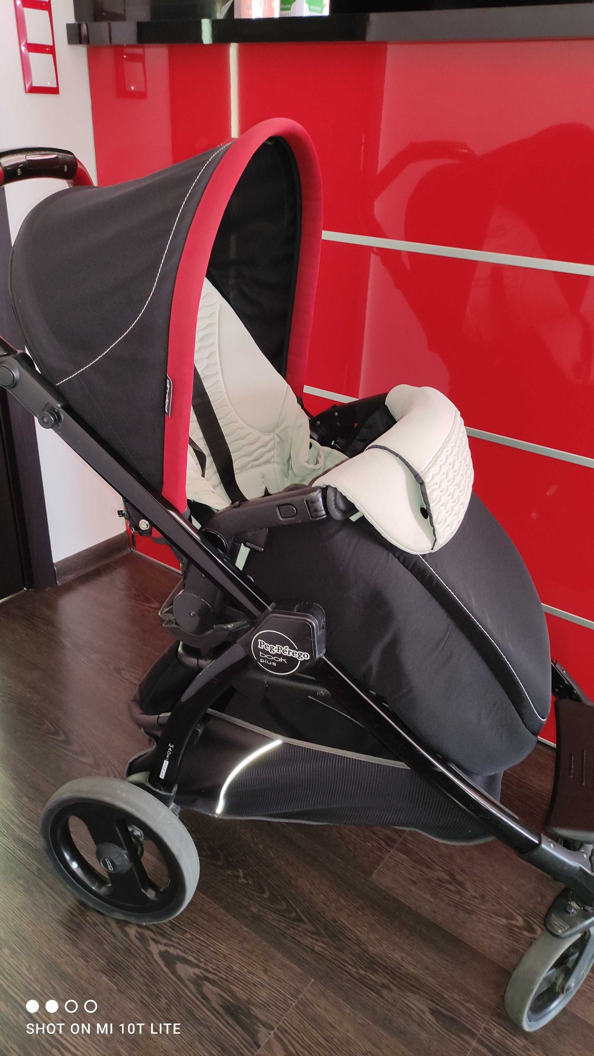 Бебешка Количка Peg Perego 3в1 BOOK PLUS FIAT 500 XL MODULAR