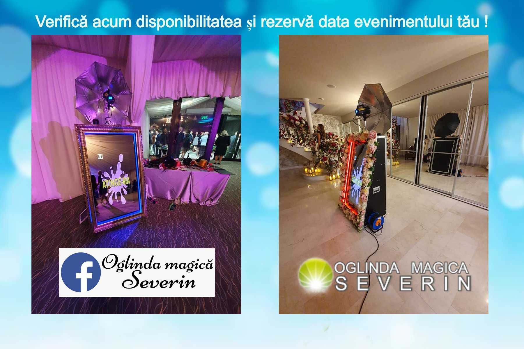 Cabina foto/video 360 OGLINDA MAGICA SEVERIN te provoaca sa zambesti !