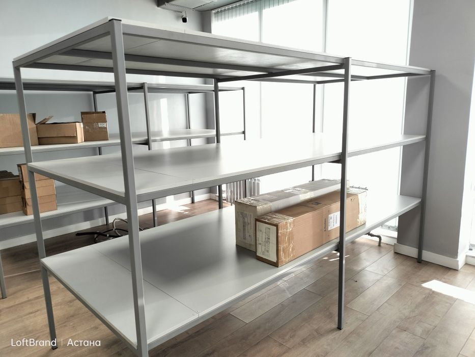 Изготовление стеллажей. Loft