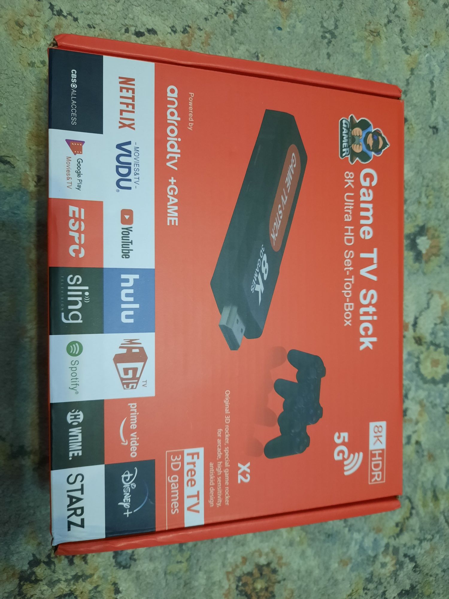 Игровая андроид приставка+ smart-tv Game Tv-stick
