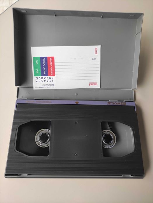 Видео Касети Maxell Betacam SP и Ampex U- matic,