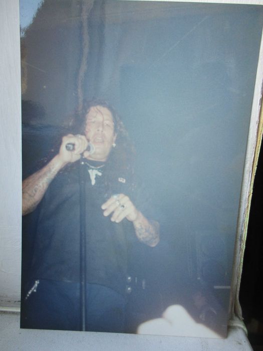 Колекционерски билет на Testament с автограф на Джеймс Мърфи +3 снимки