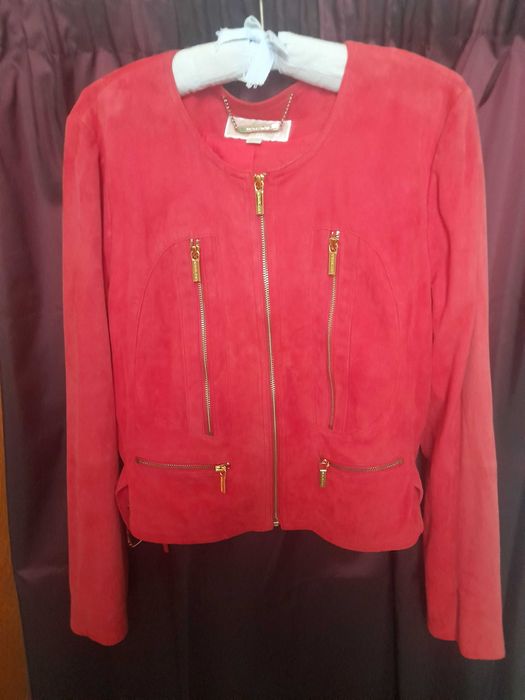 Michael  Kors  дамско яке от естествен велур