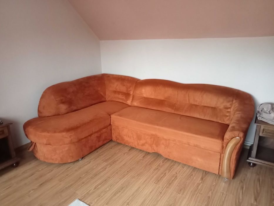 Coltar extensibil-material alcantara-ca nou