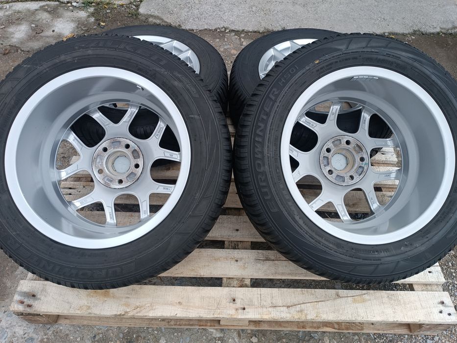 Лети джанти 16ки 5х108 Borbet + зимни гуми 205/60/16 Falken