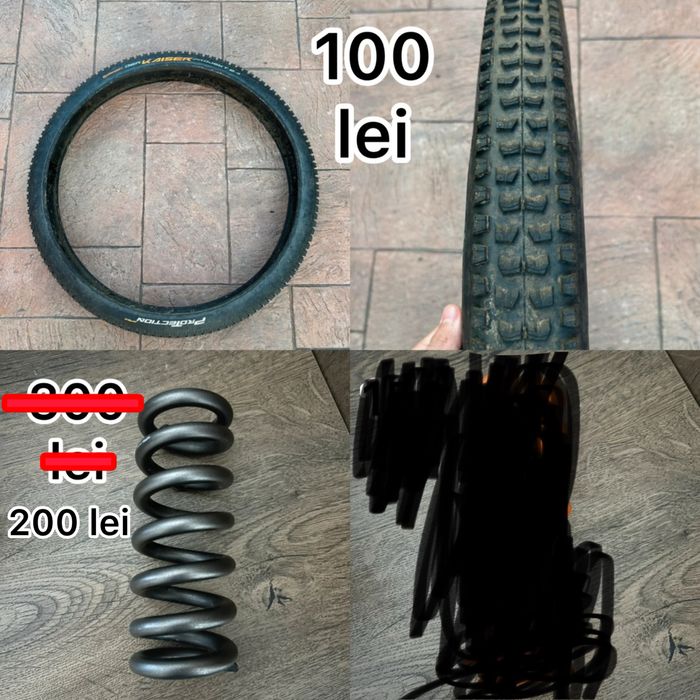 Piese bicicletă Downhill/Enduro – suspensii, roți, cauciucuri, cockpit