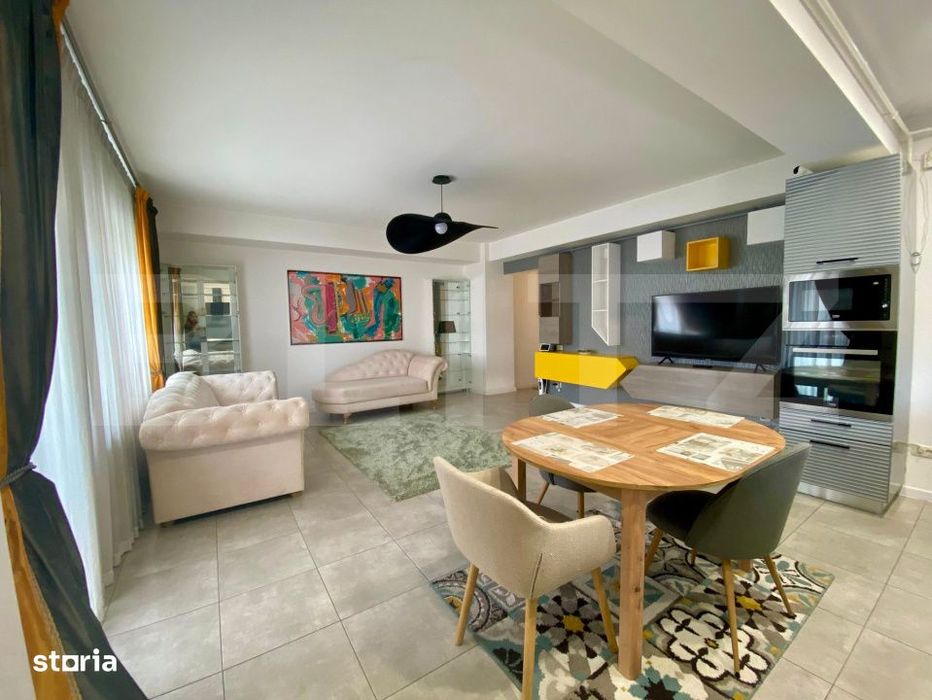 Apartament de lux, 3 camere, 93 mp, zona PROMENADA MALL Disponibil din