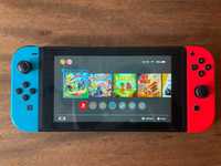 Nintendo Switch + 9 игри и Smash Bros Controller