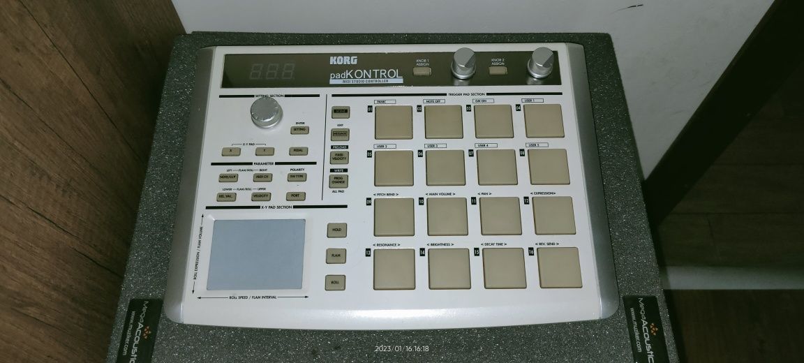 Korg pad controller