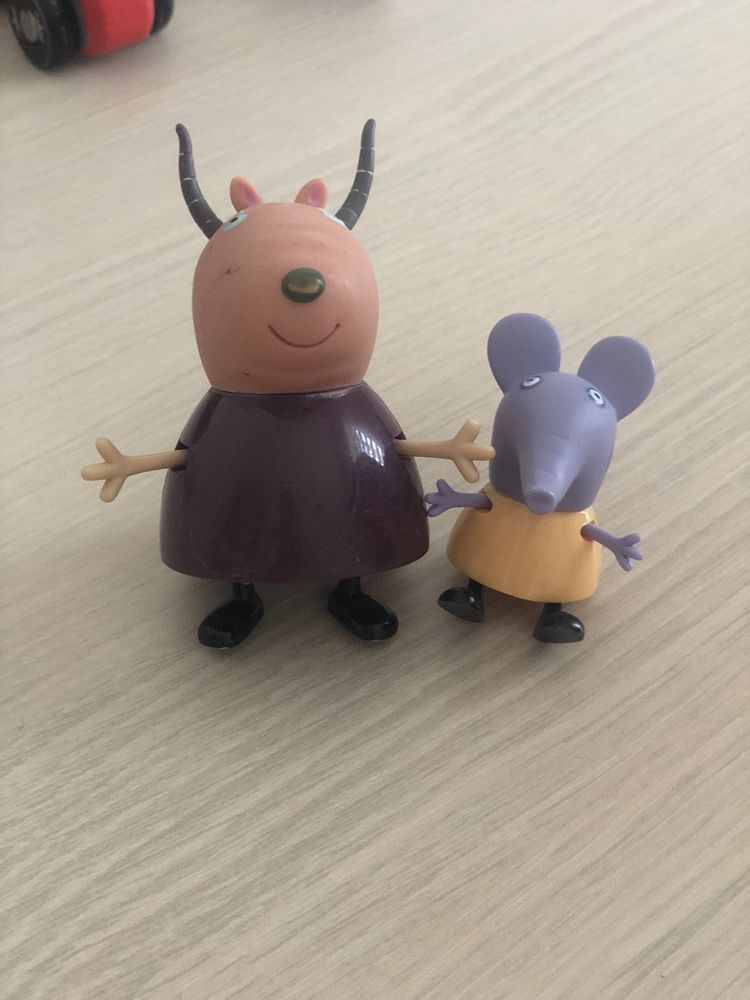 Peppa Pig Trenuletul lui Grandpa Pig+2 figurine+cutie Peppa Pig