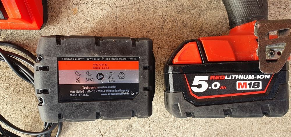 Autofiletanta milwaukee 18v.