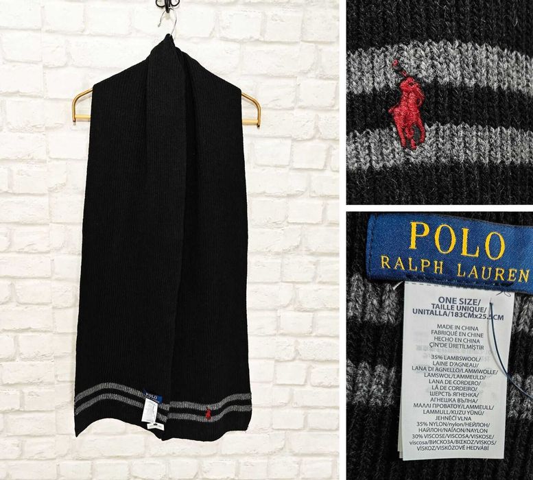 Ralph Lauren Оригинален мъжки шал НОВО