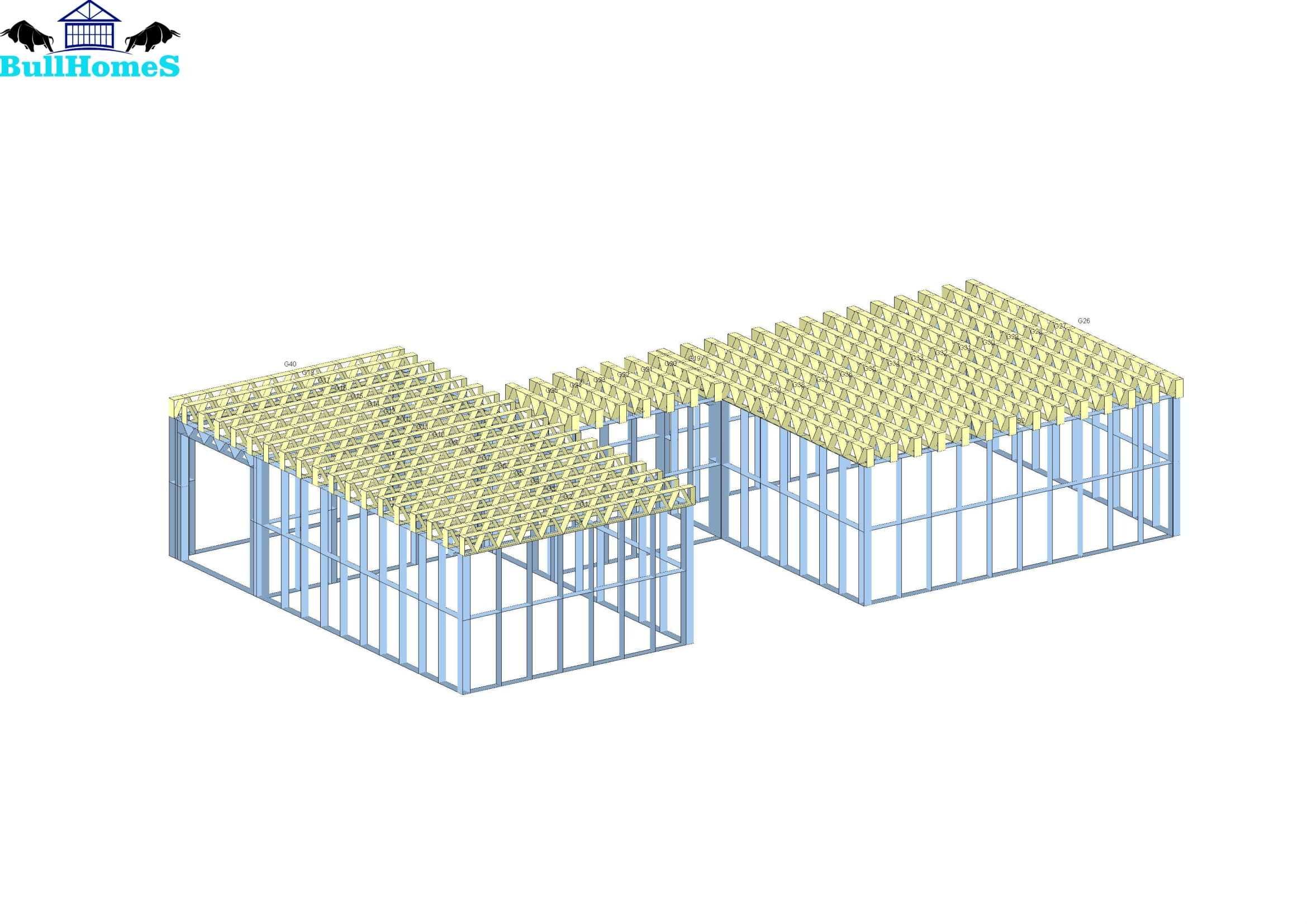 Конструкция по проект -75м²