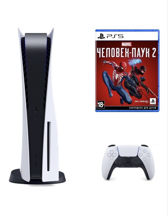 Продам Игровая приставка Sony PlayStation 5 + Spider-Man 2