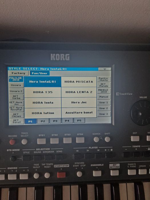 Orga korg pa 600