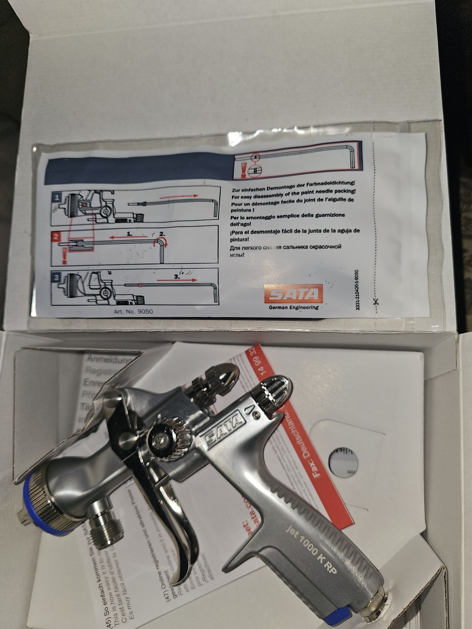 Pistol de vopsit Sata jet 1000k Rp dewilbis iwata