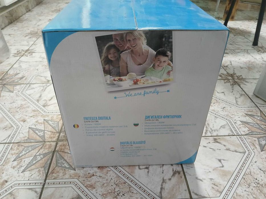 Friteuza Star-Light Airfryer DAFB-2613BL, 1300W, 2.6L - Sigilat!