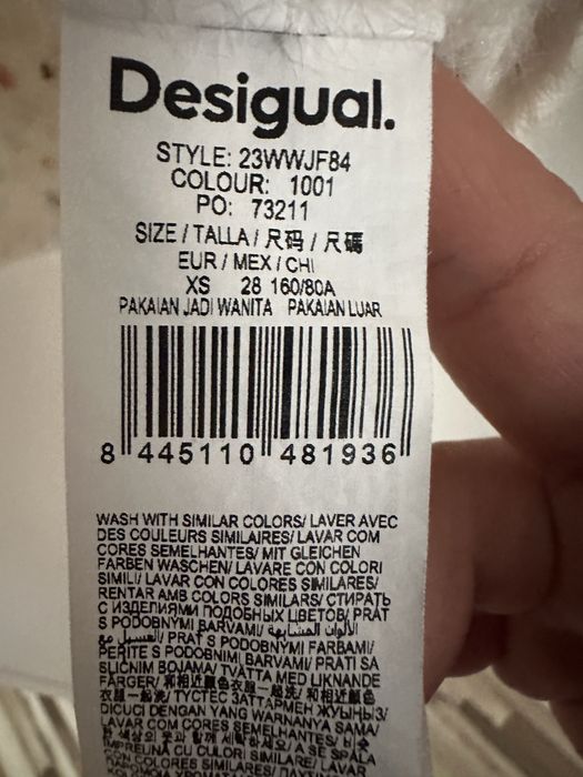 Pulover Desigual xs oversize