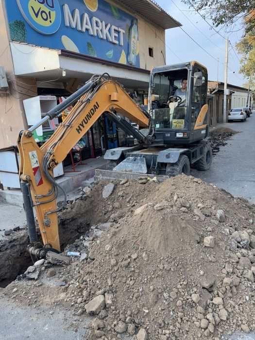 Эксковатор аренда.Ekskovator ijaraga beriladi.mini w60