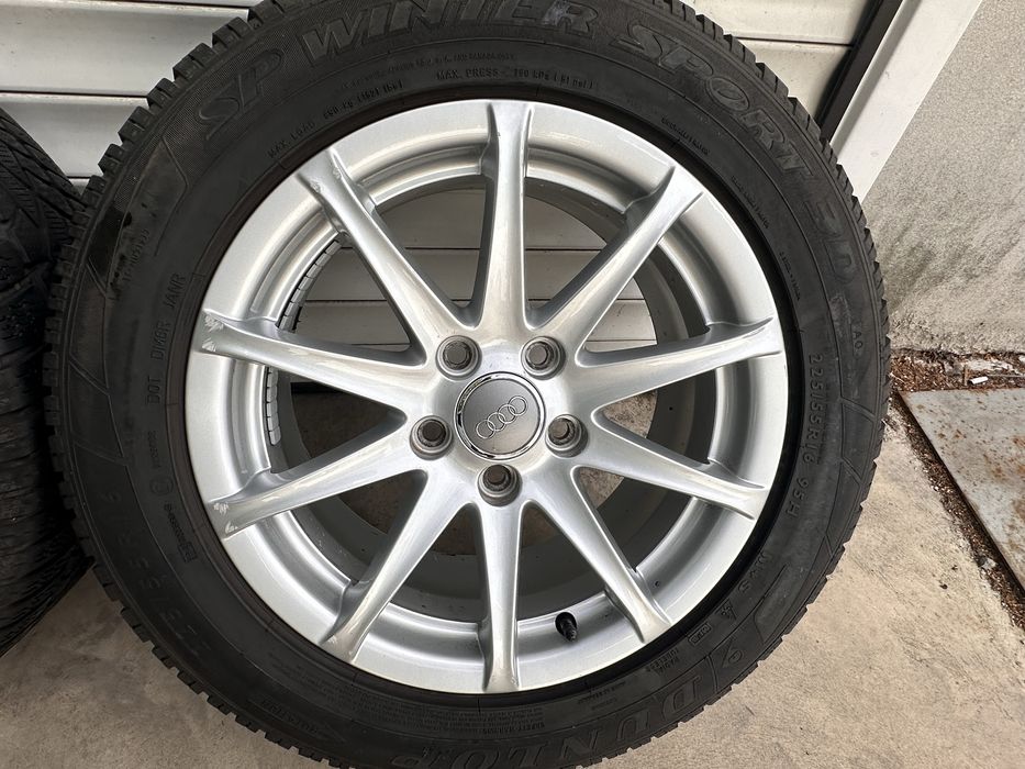 Джанти с гуми 225/55/R16 Audi A3 A4