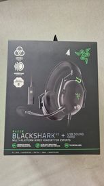 Гейминг слушалки Razer - Blackshark v2, USB Mic Enhancer