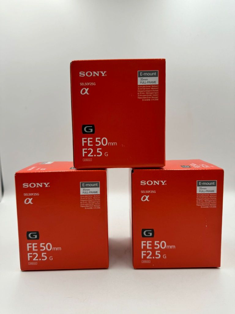 Sony FE 50mm F2.5 G Obiectiv Foto Mirrorless Montura Sony E  
SEL50F25