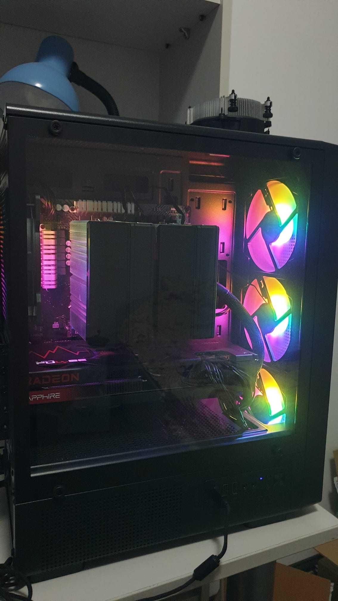 PC Gaming Ryzen 5 5600X + RX 7700XT – ideal 1440p ultra/high