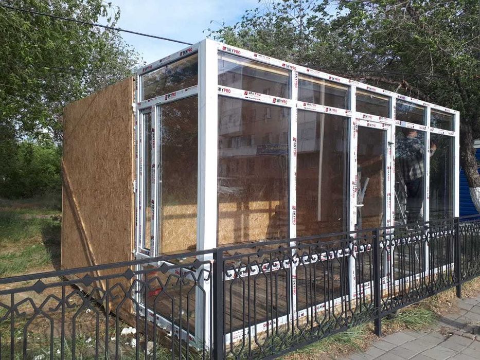 Пластиковые окна двери витражи балконы
 в г.Жезкаган и Сатпаев