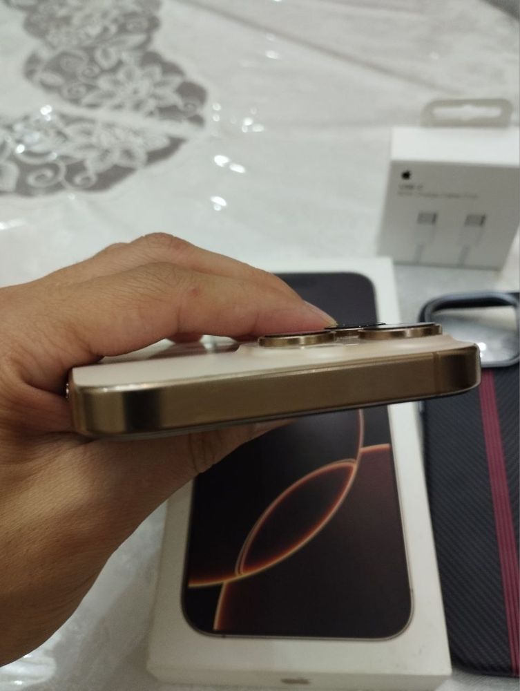 Iphone 16 promax desert 256 tali