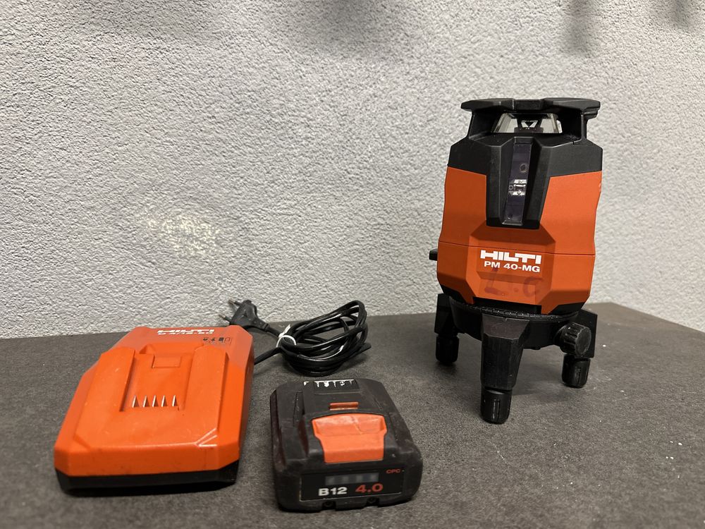 Hilti pm 40 MG laser aliniat pereti tavane bisch makita dewalt