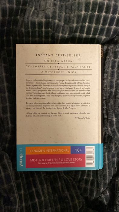 Miss Peregrine, Harta zilelor de Ransom Riggs