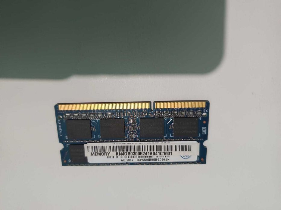 Vand memorie pentru laptop ( 1X4GB=4GB,SODIM_DDR3 marca Kingston )