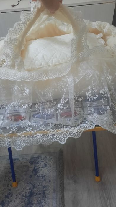 Продам корзинку на выписку