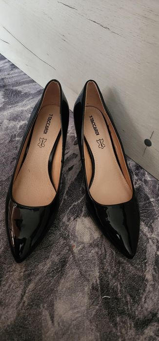 Туфли лодочки лакированные