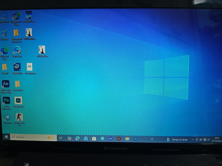 Продаётся Sotiladi noutbook Lenova Z570
Windows 10 Pro
64-разрядная