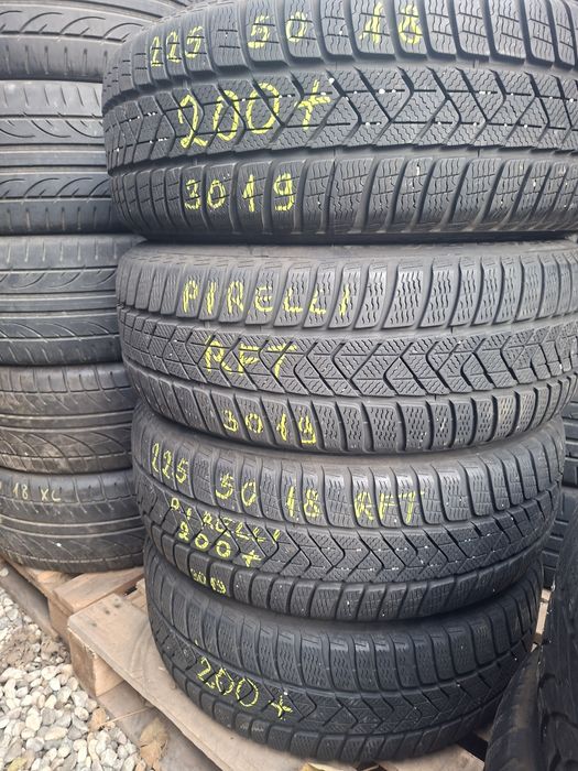 225 50 18 Pirelli Runflat iarnă set 4 buc ca noi